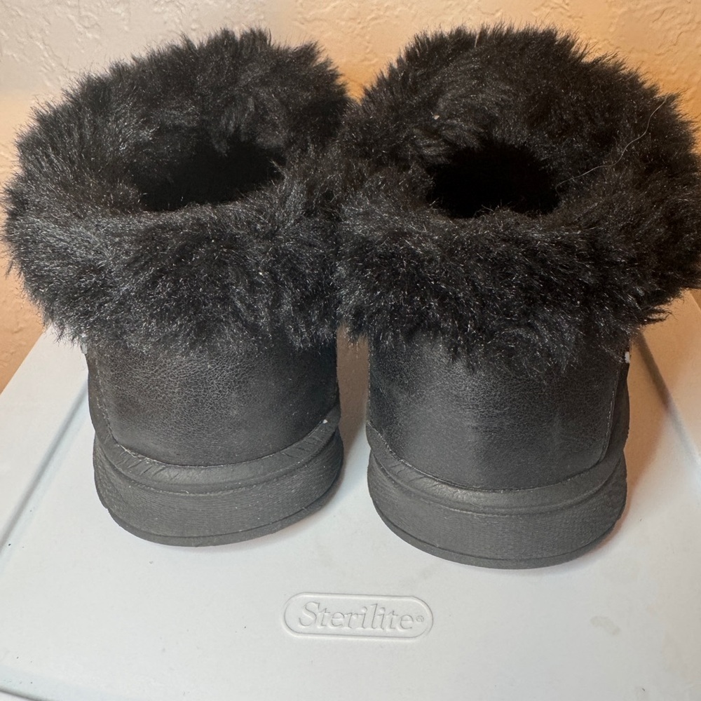 BZees Golden Go fee trimmed comfortable walking boots - Picture 6 of 9